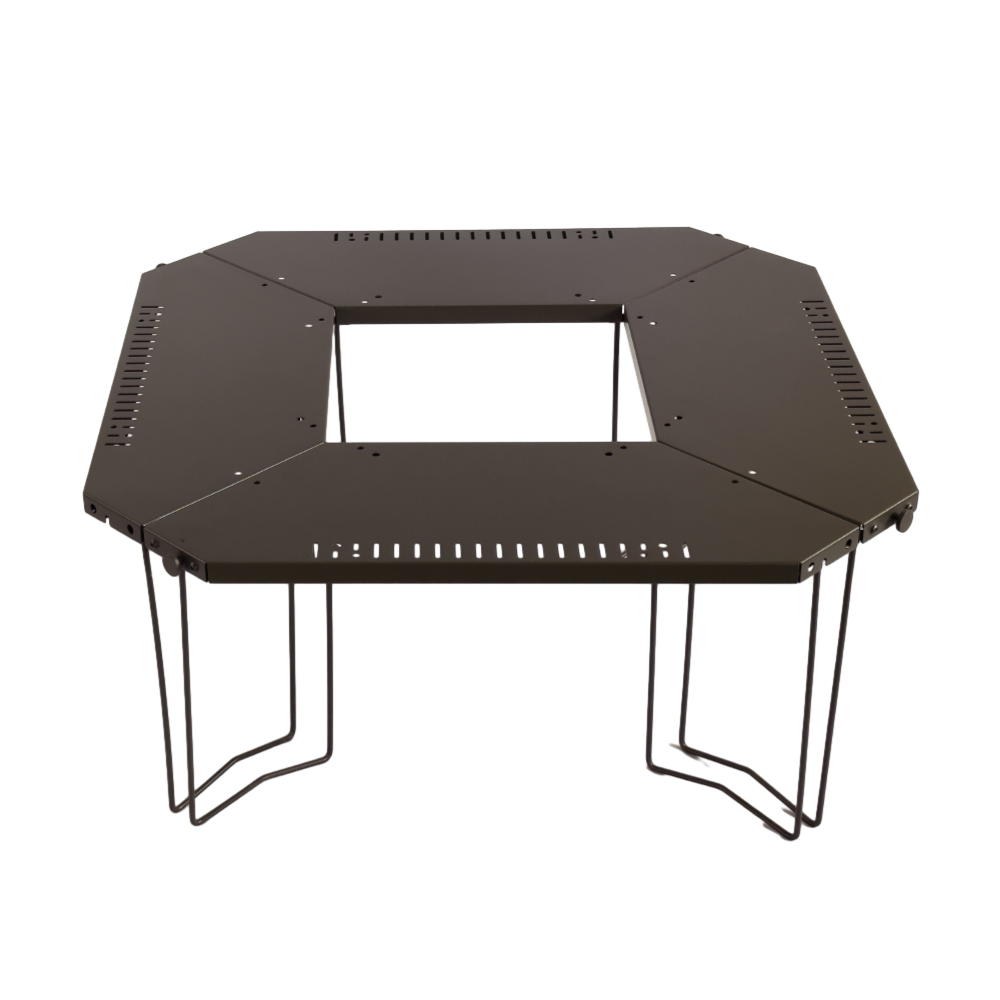 IGT Octagonal Table Army Green