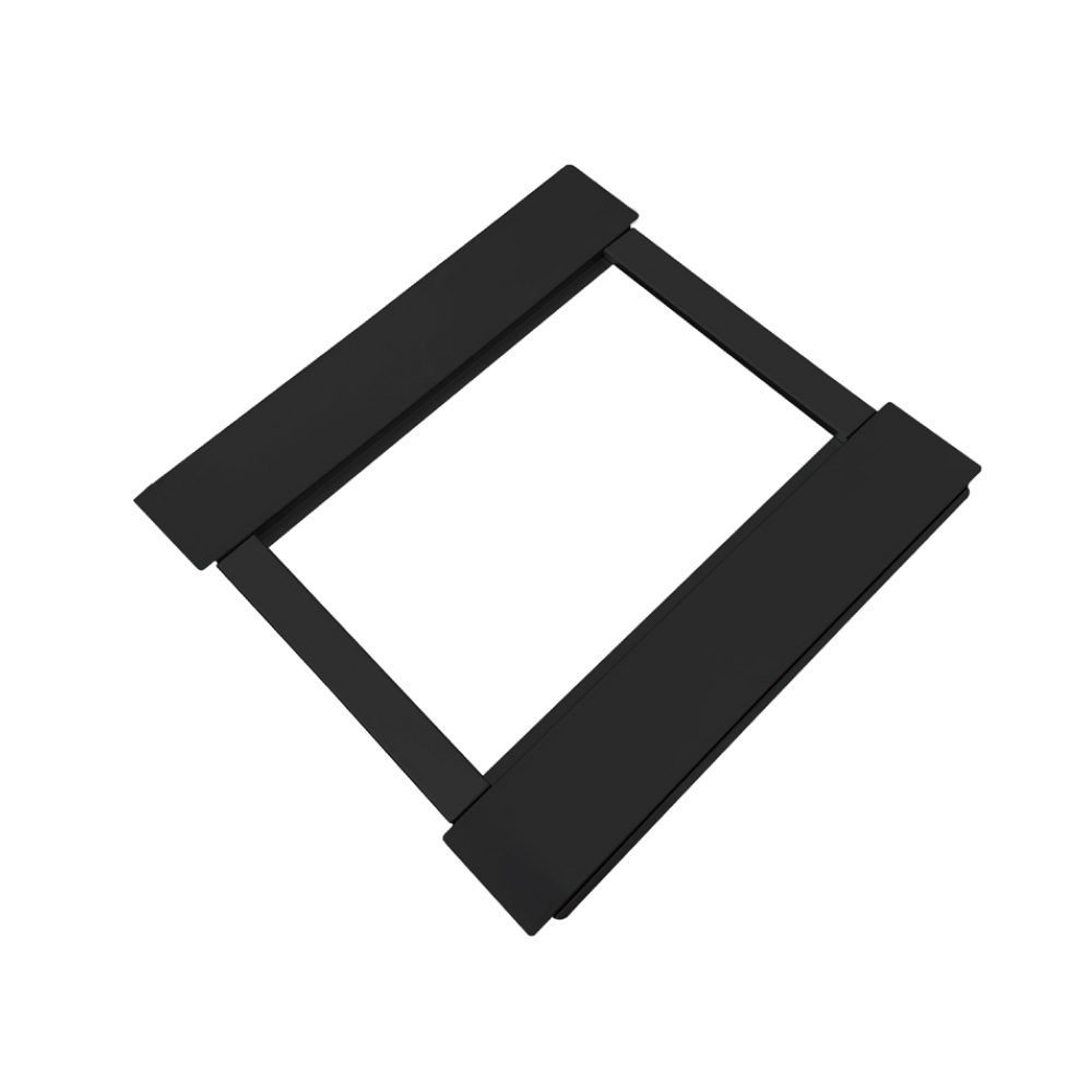 Octagonal Table 2-Unit Adapter Black