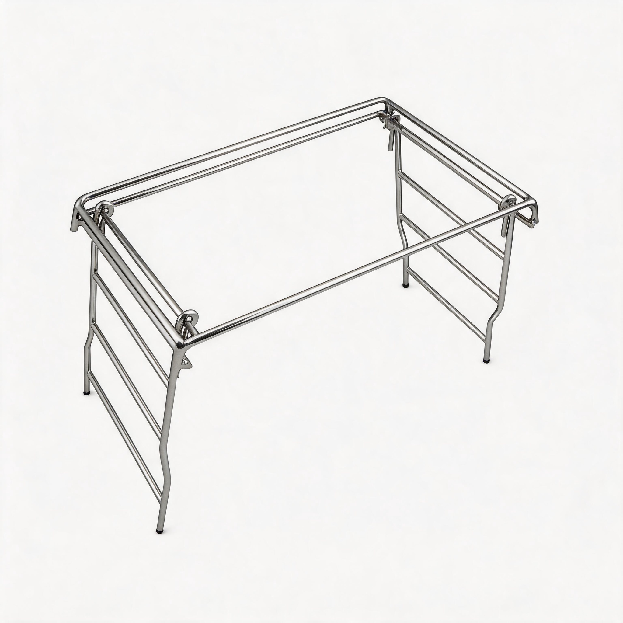 Folding IGT 2-Unit Table Silver