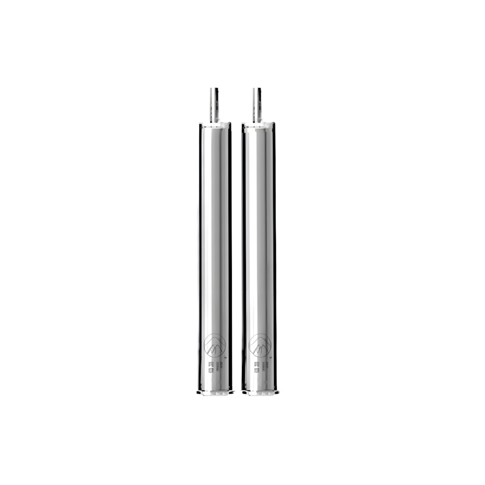 IGT Adjustable Table Leg 2.6-3.3 Inch Silver