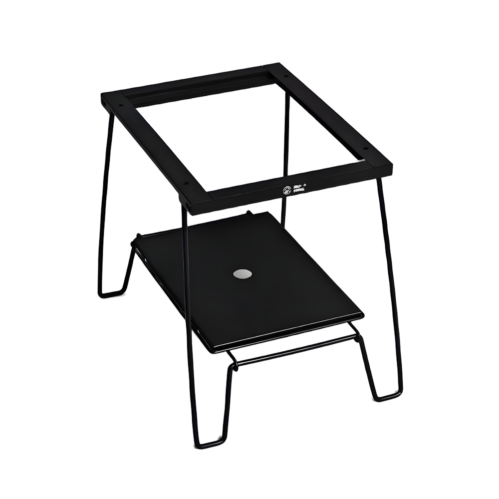 IGT 1-Unit Double Frame Black Aluminum Side