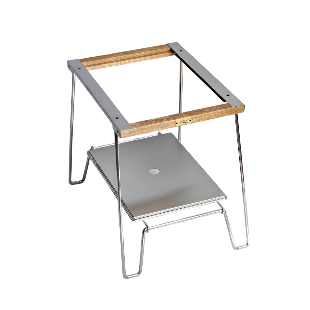 IGT 1-Unit Double Frame Oak Side