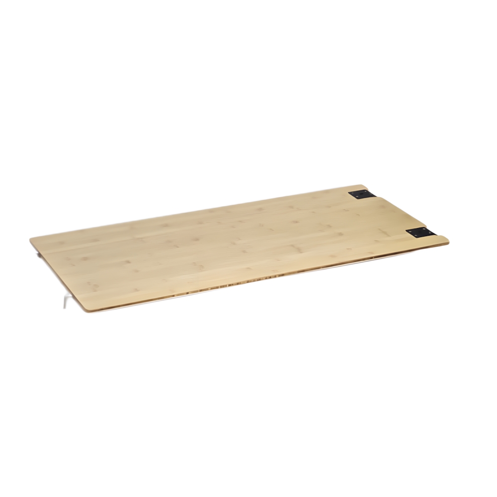 4-Unit Bamboo Wood Extension Top Board Black