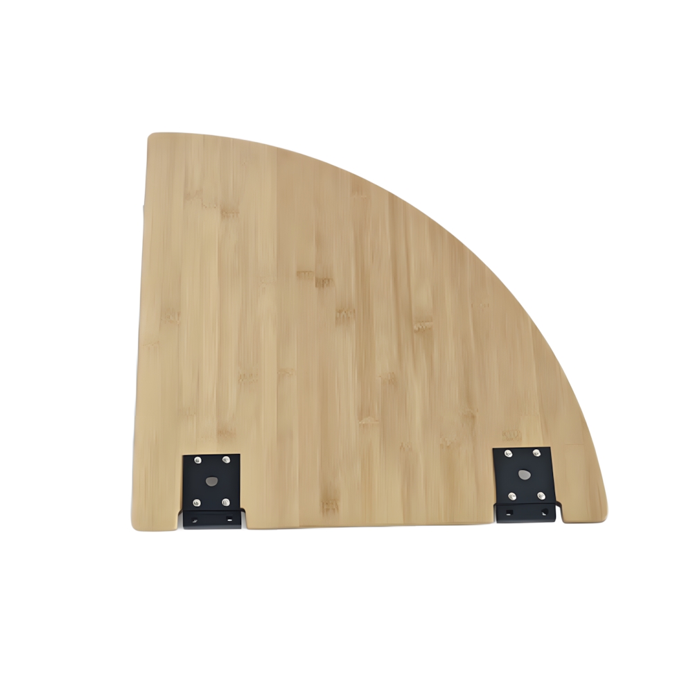 Bamboo Wood Right Corner Top Board Black