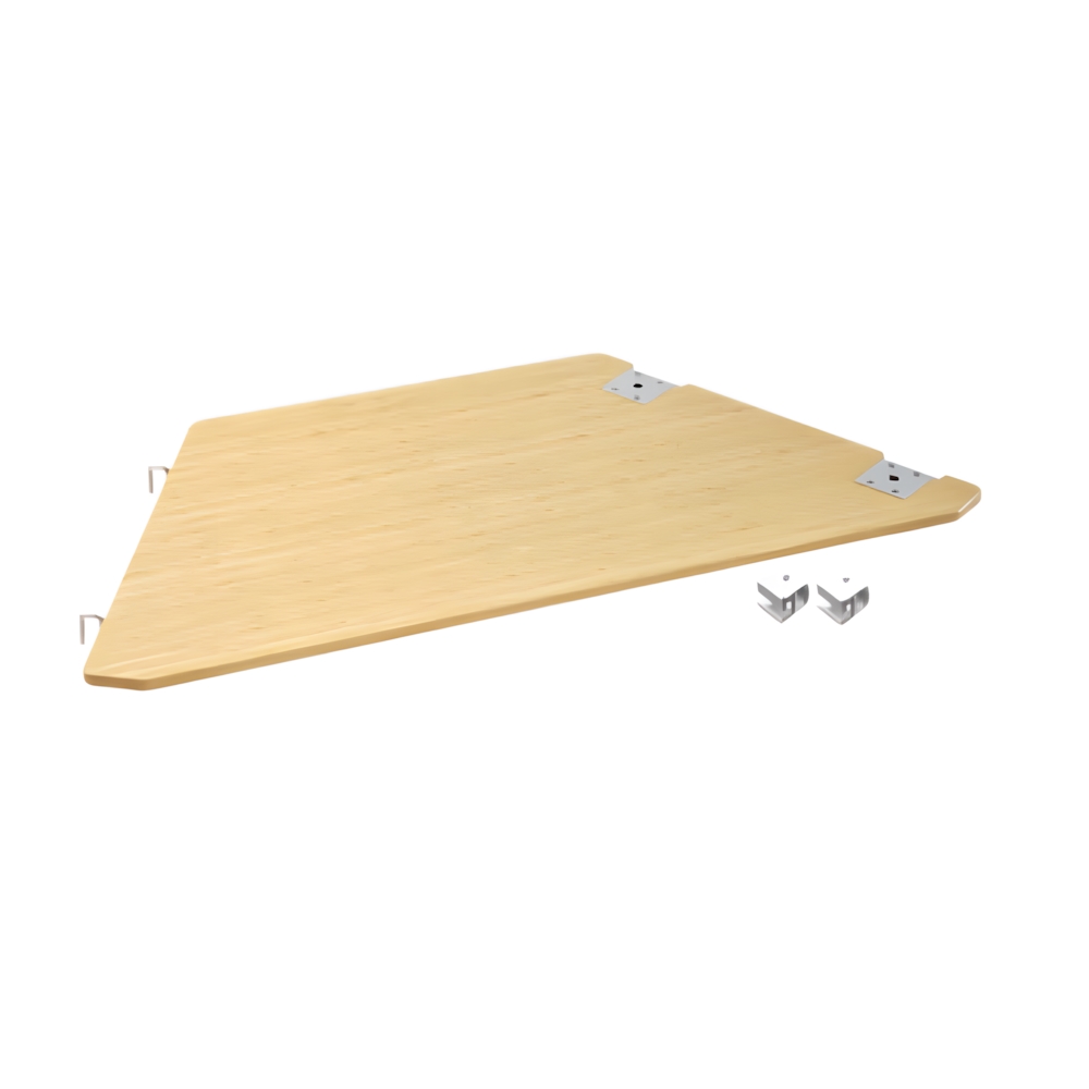 Bamboo Wood Trapezoidal Right Lightweight Extension Top Board