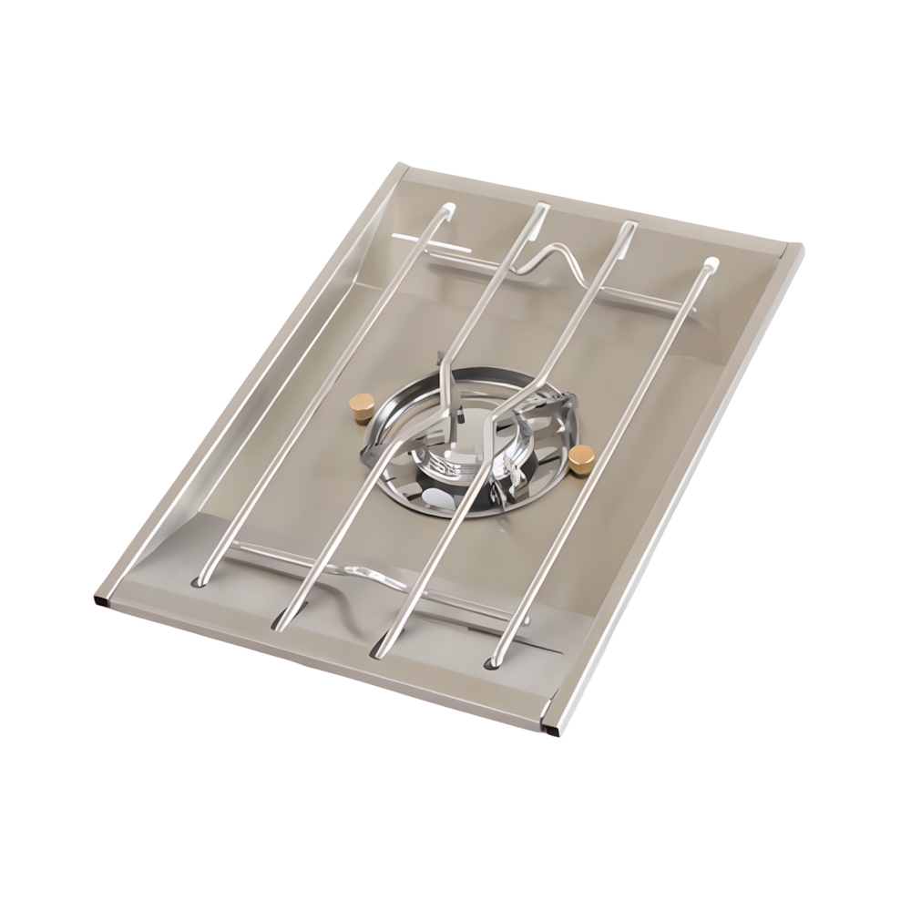 1-Unit Storm Recessed Stove Silver