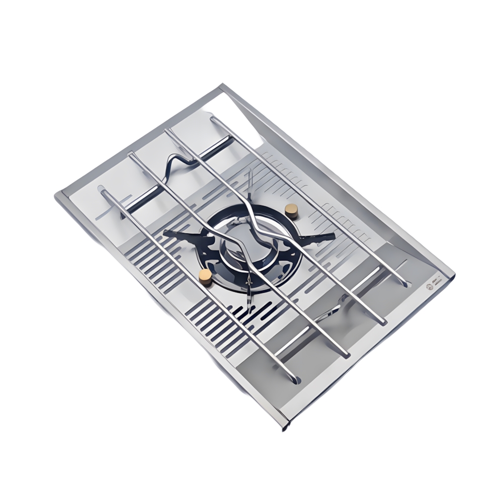 1-Unit Storm Recessed Stove Silver Totem