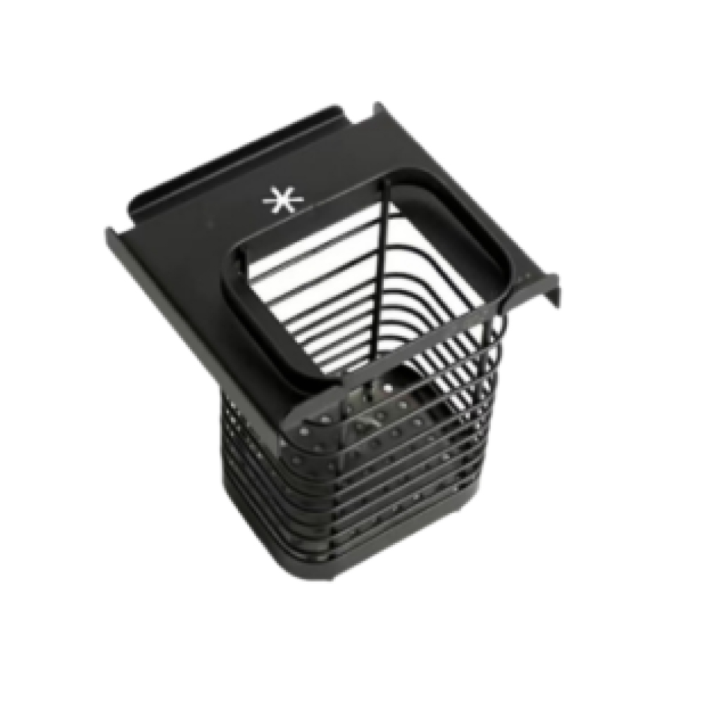 Black Single Grid Chopstick Holder Insert