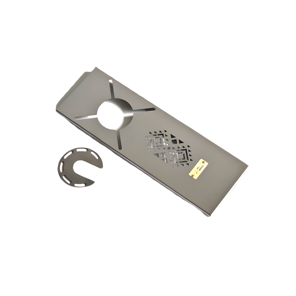 0.5-Unit Spider Top Board Silver Totem Without Handle