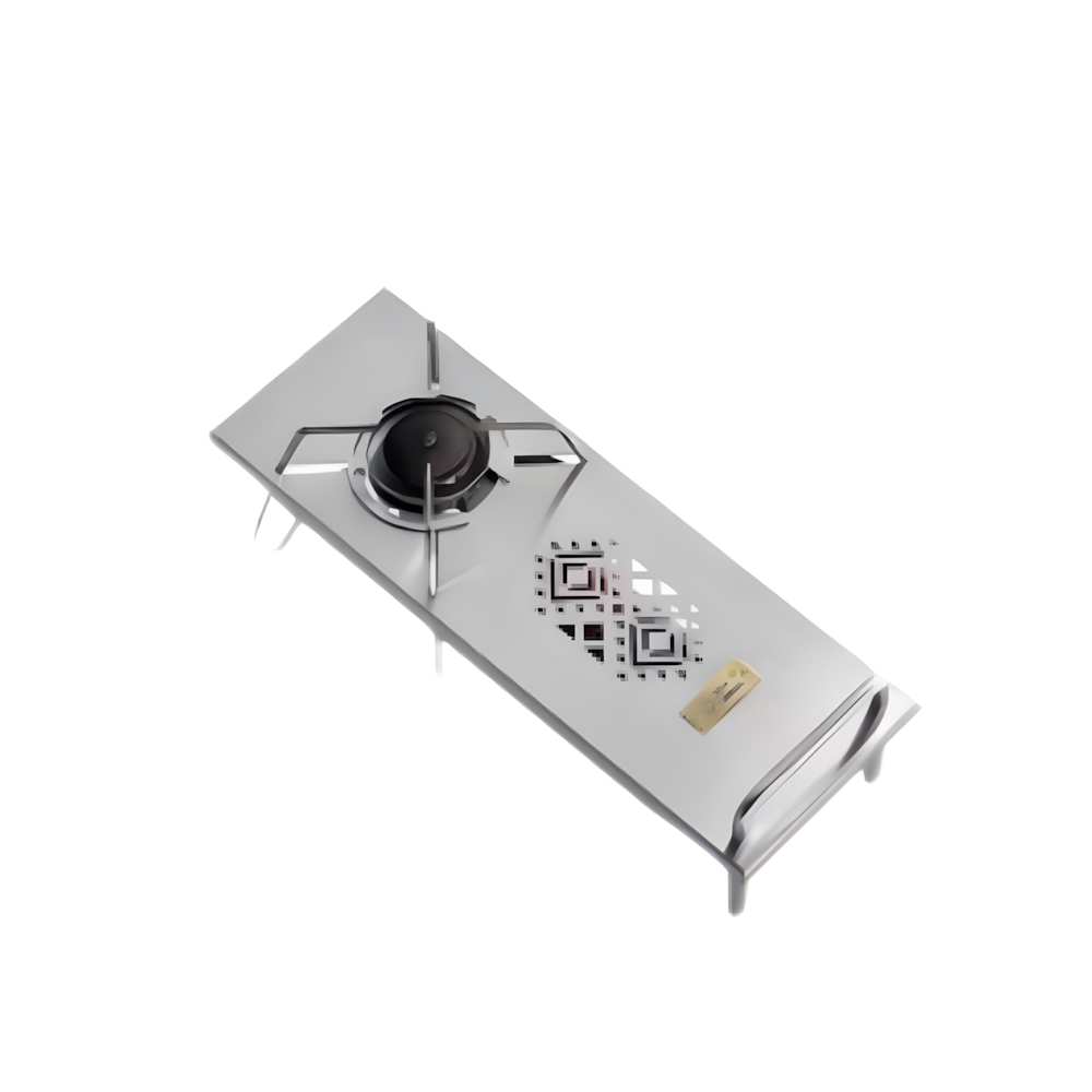 0.5-Unit Spider Top Board Silver Detachable
