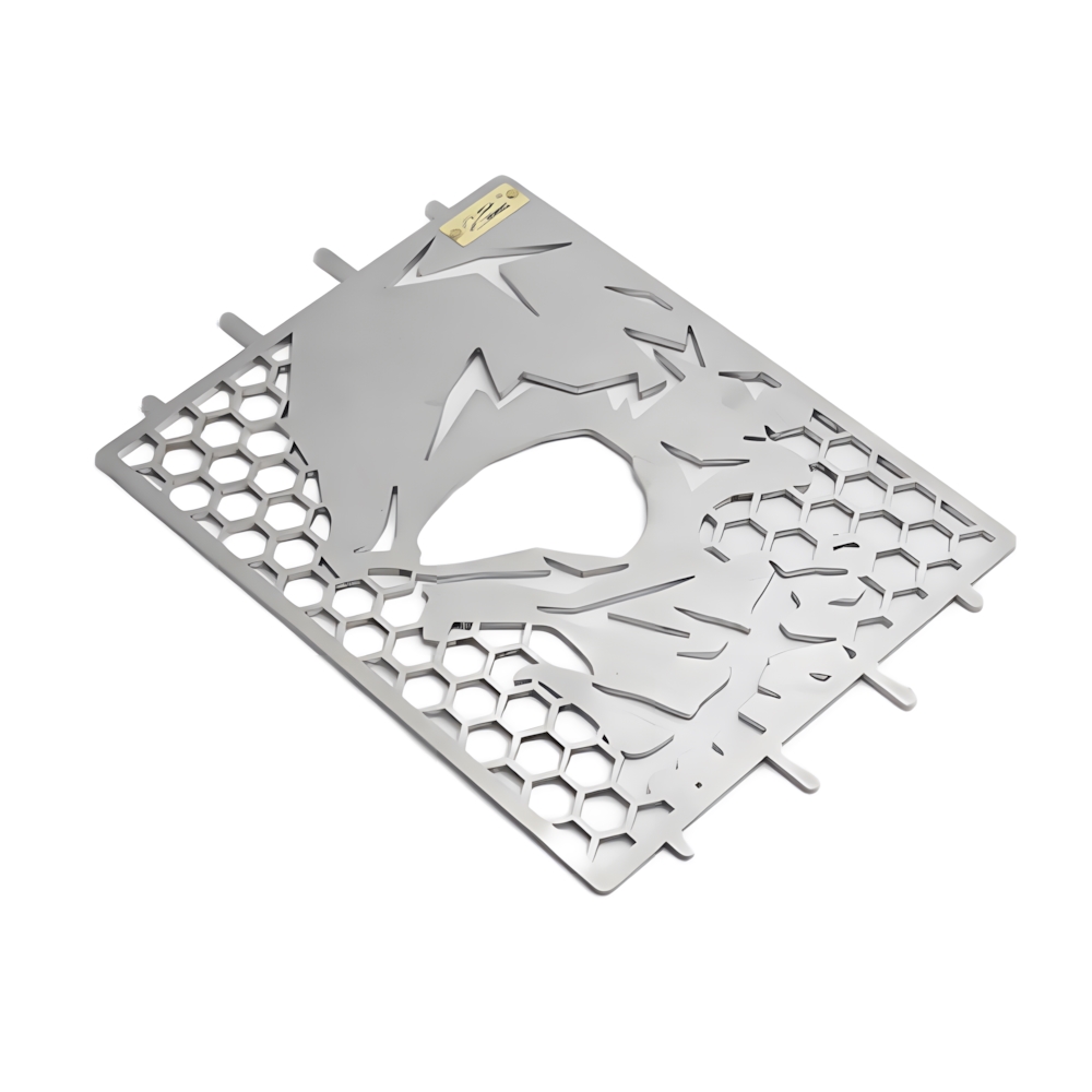 Stainless Steel Stove Stand Skull