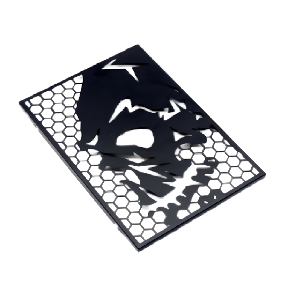 1-Unit Black Skull Pattern Classic Top Board