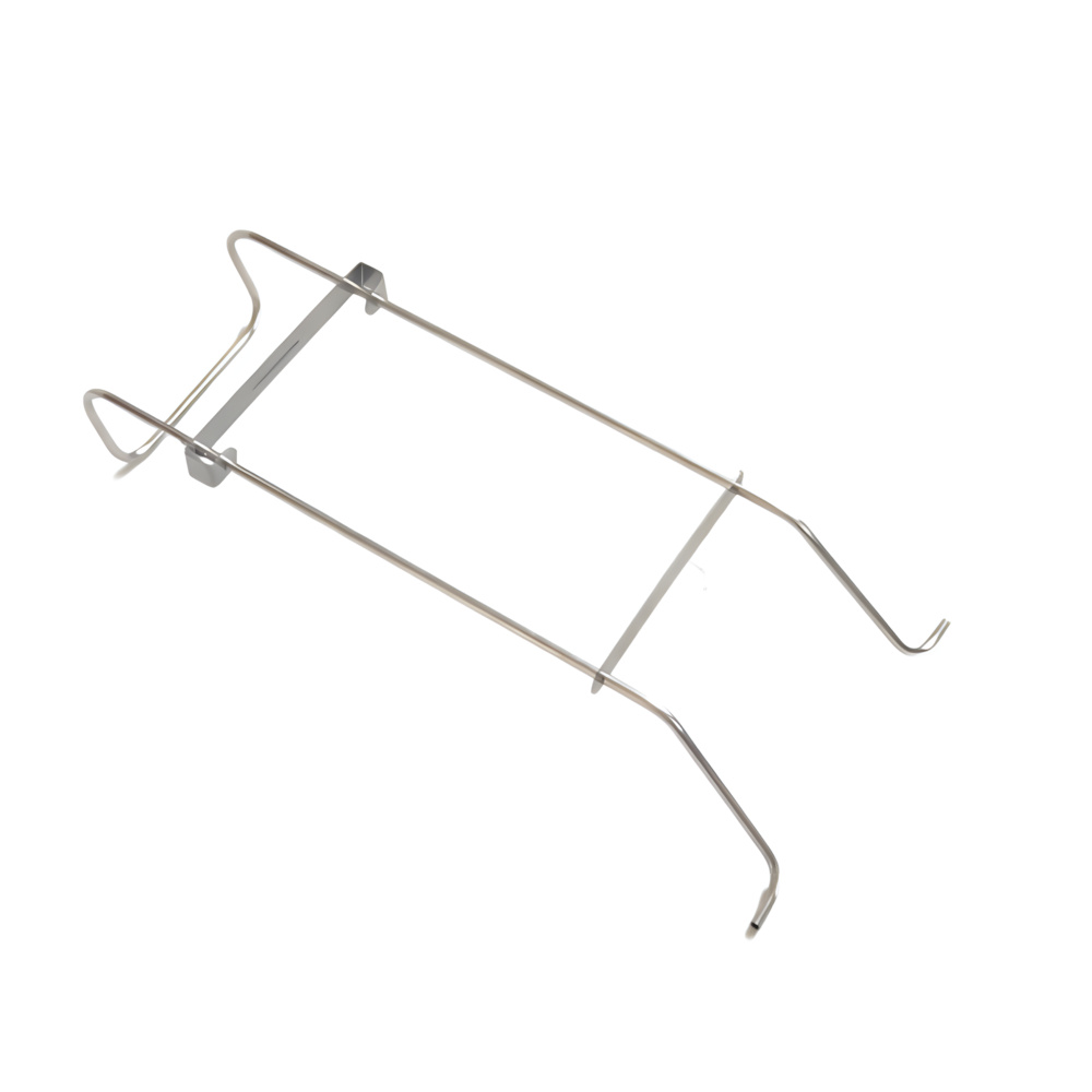 Mini Steel Table Hanging Rack, Silver