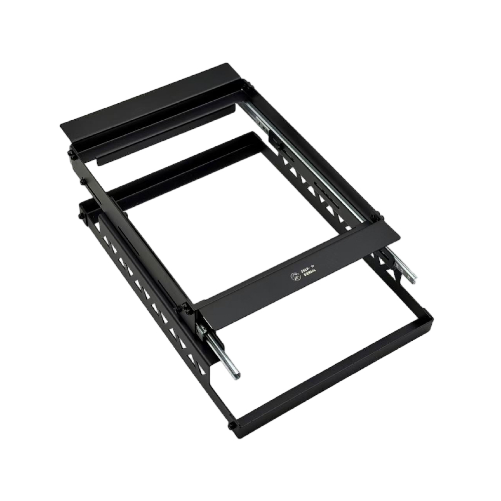 Black 1-Unit Storage & Drain Basket Slide Kit