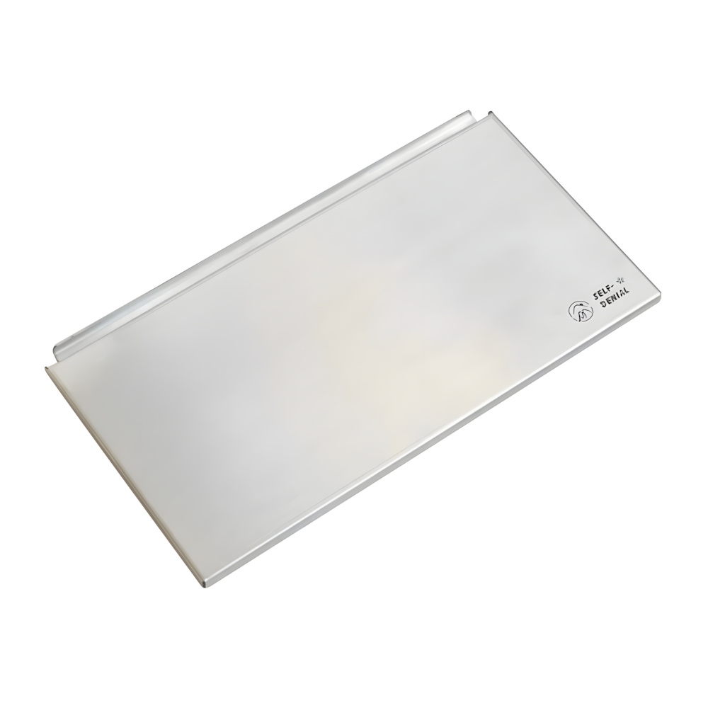 3-Unit Half Side Insert Top Board Silver