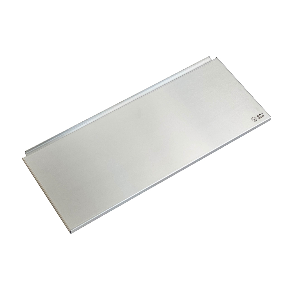4-Unit Half Side Insert Top Board Silver