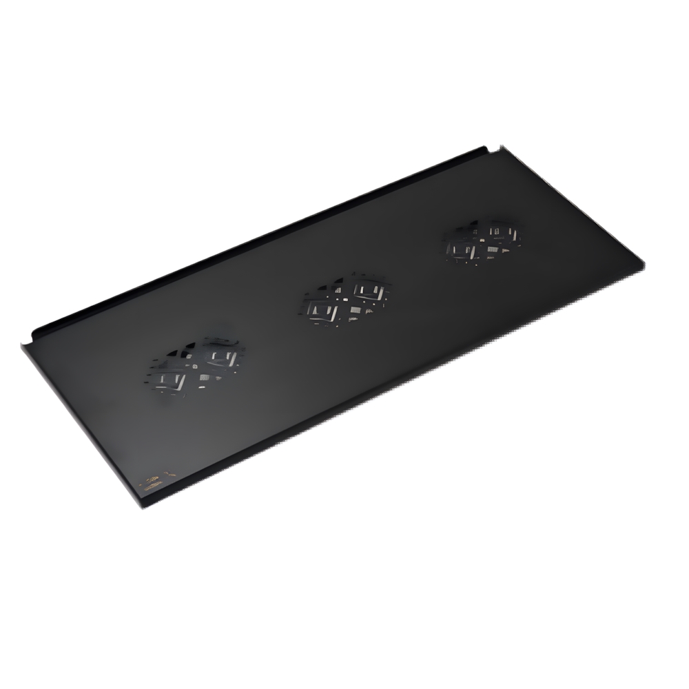 4-Unit Half Side Insert Top Board Black Totem