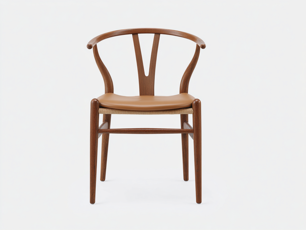 Sedia da pranzo con braccioli - legno massello e seduta intrecciata con cuscino - 55x52x76 cm - marrone naturale - design nordico elegante-Bamboouphome