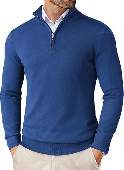 NEW🔥 Men's Casual Slim Fit Pullover Sweater Knitted Thermal Sweatshirt-retrostrom