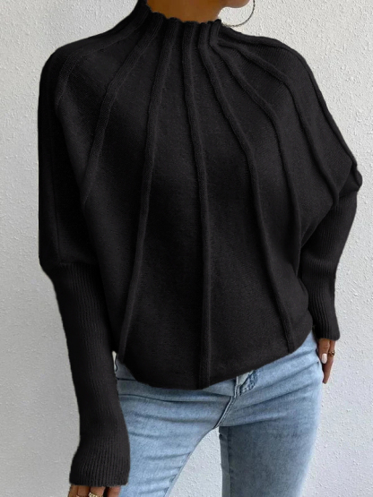 🎄Christmas Sale🔥 2024 Women's Casual Bat Sleeve Pullover Sweater-retrostrom