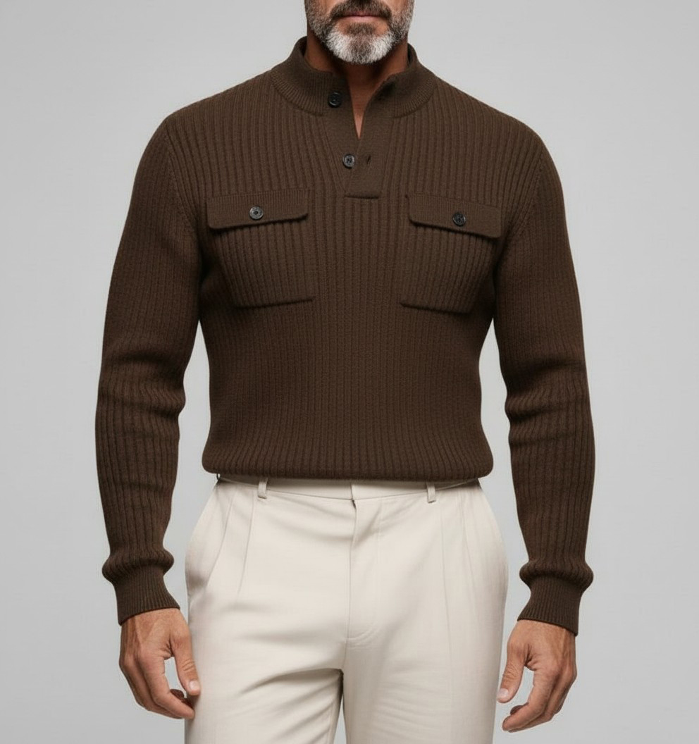 New Arrivals🔥 The “Gentleman's Choice” Cashmere knit sweater-retrostrom