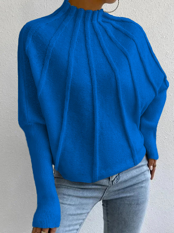 🎄Christmas Sale🔥 2024 Women's Casual Bat Sleeve Pullover Sweater-retrostrom