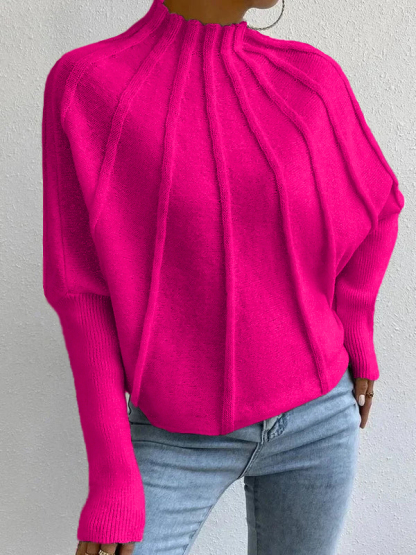 🎄Christmas Sale🔥 2024 Women's Casual Bat Sleeve Pullover Sweater-retrostrom