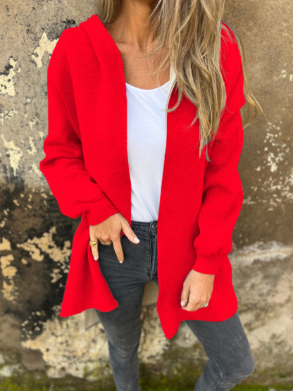 🎄Christmas Sale🔥 Round Neck Zipper Long Sleeve Casual Jacket-retrostrom