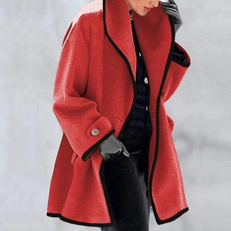 Women's Casual Button Oversized Hooded Coat-retrostrom