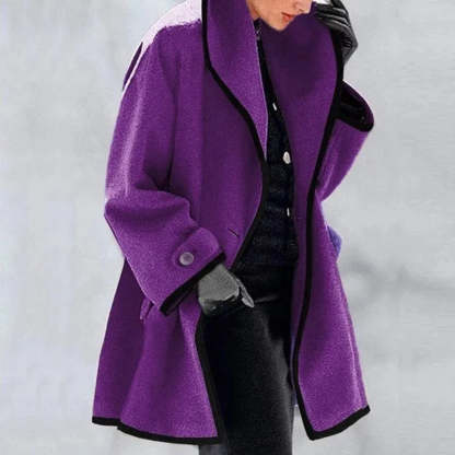 Women's Casual Button Oversized Hooded Coat-retrostrom