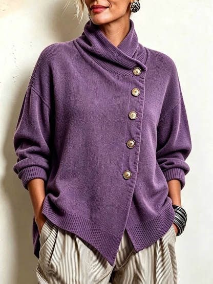 New Arrivals🔥 Cozy Asymmetrical Sweater-retrostrom