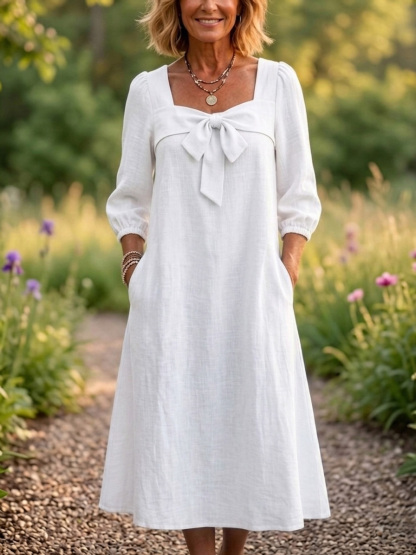 New Arrivals🔥 Women's Casual Stylish Cotton Dress