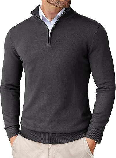 NEW🔥 Men's Casual Slim Fit Pullover Sweater Knitted Thermal Sweatshirt-retrostrom