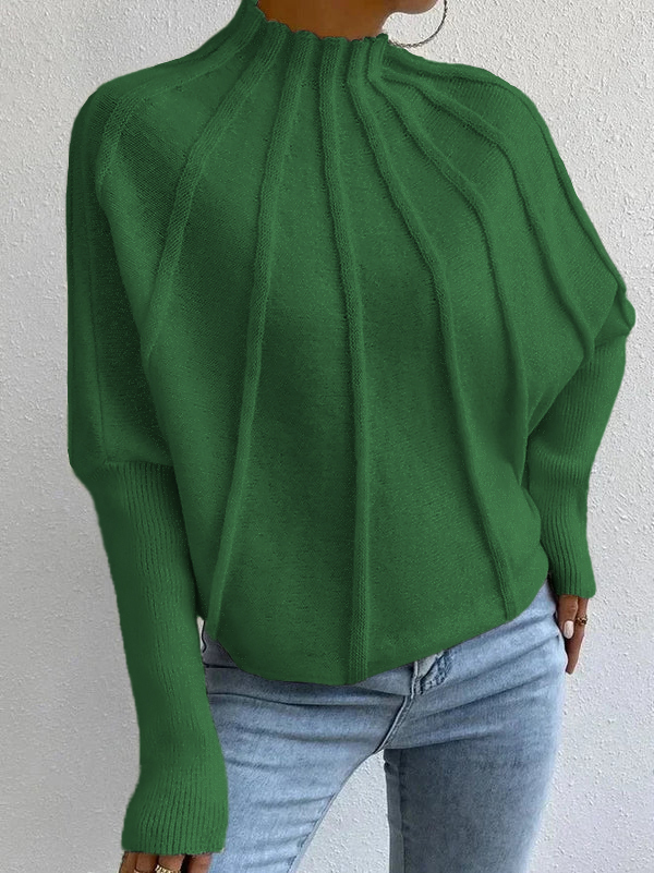 🎄Christmas Sale🔥 2024 Women's Casual Bat Sleeve Pullover Sweater-retrostrom