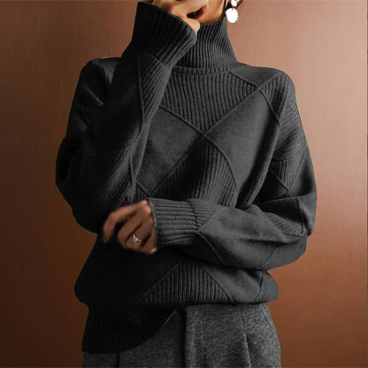 AUTUMN FLASH SALE🔥CASHMERE TURTLENECK SWEATER CARDIGAN-retrostrom