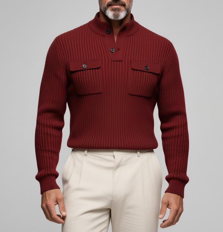 New Arrivals🔥 The “Gentleman's Choice” Cashmere knit sweater-retrostrom