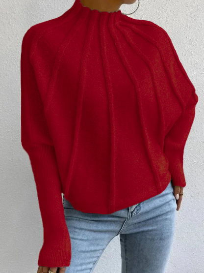 🎄Christmas Sale🔥 2024 Women's Casual Bat Sleeve Pullover Sweater-retrostrom