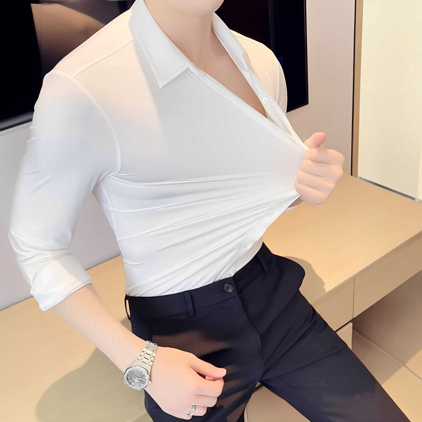 Men's The Go-Anywhere Full Sleeves Shirt-retrostrom