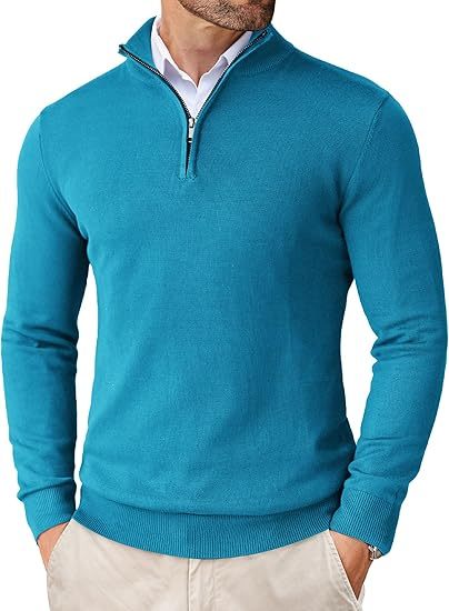 NEW🔥 Men's Casual Slim Fit Pullover Sweater Knitted Thermal Sweatshirt-retrostrom