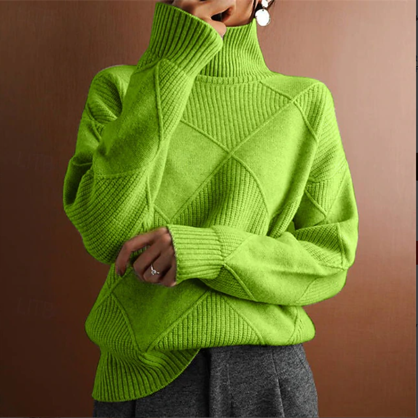 AUTUMN FLASH SALE🔥CASHMERE TURTLENECK SWEATER CARDIGAN-retrostrom