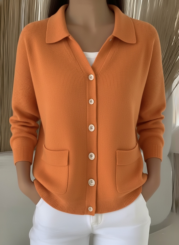 CLEARANCE SALE🔥Women's Double Pocket Solid Button-Down Shirt
