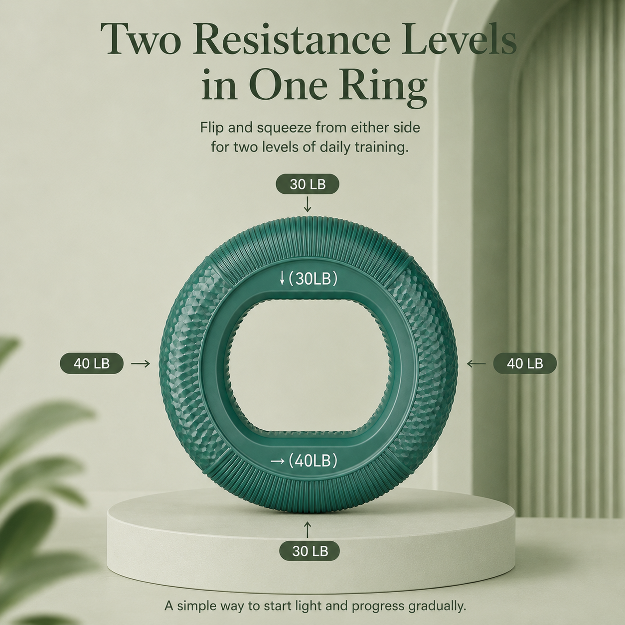 Zaqirox HandVital Grip Ring