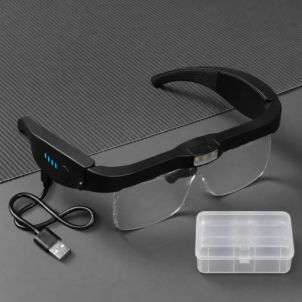 Zaqirox ClearView LED Magnifying Glasses