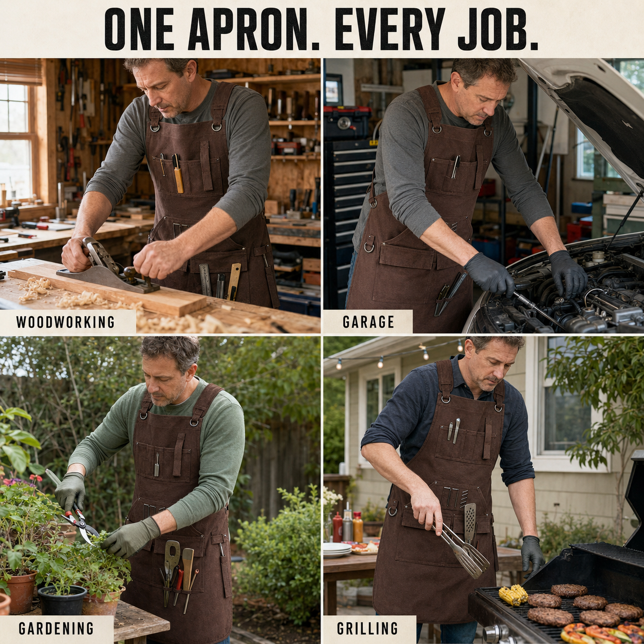 WorkGuard Canvas Tool Apron