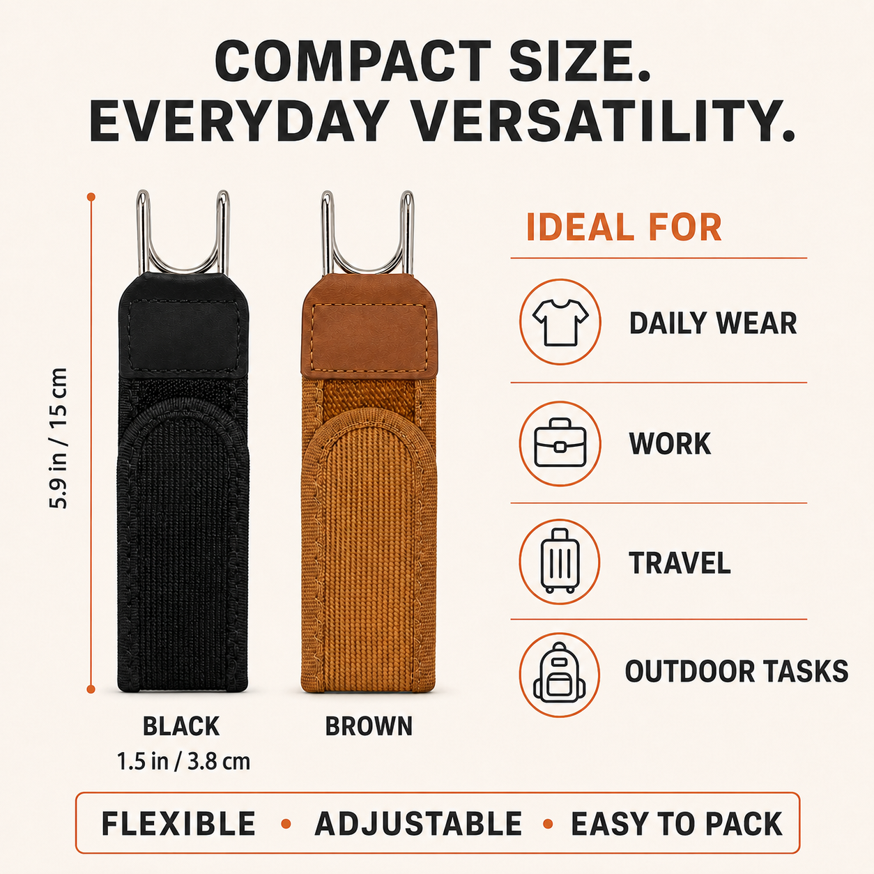 EasyFit No-Buckle Elastic Belt