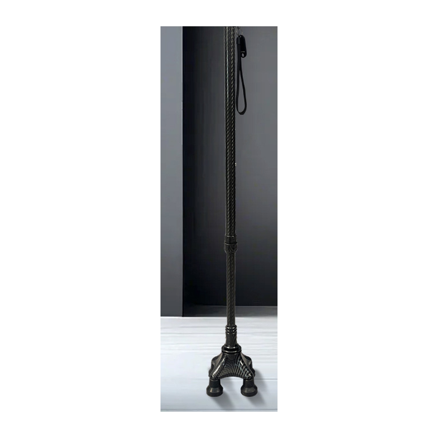 Zaqirox BalancePro carbon walking cane - balancepro 04 quad base variant