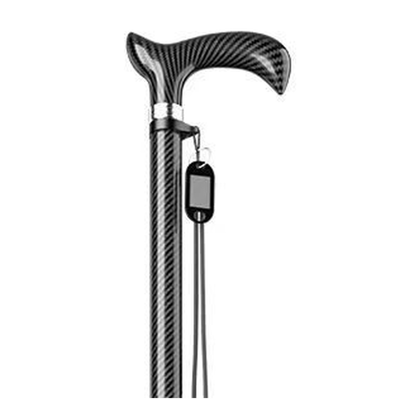 Zaqirox CarbonLite adjustable walking cane - carbonlite 02 handle detail