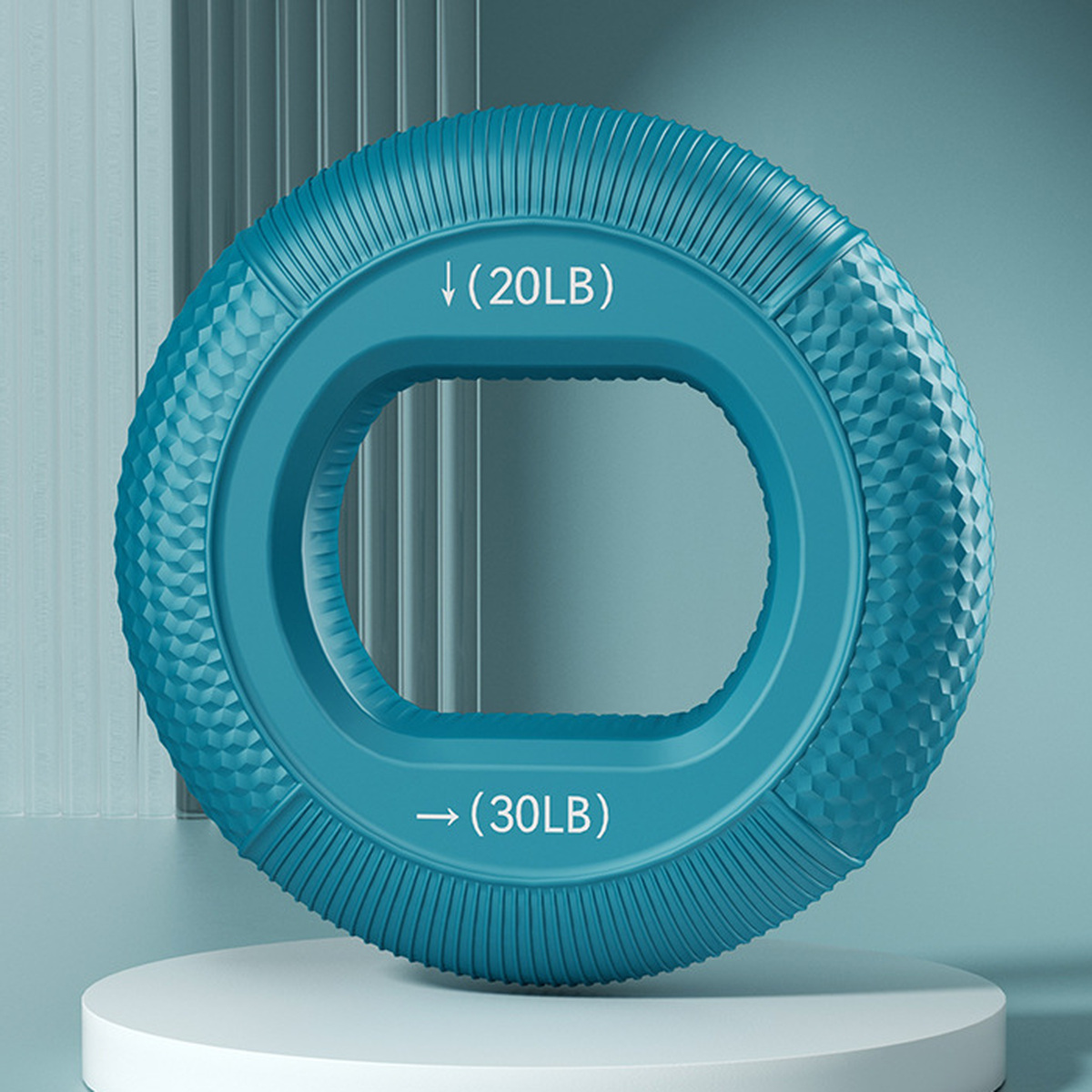 Zaqirox HandVital Grip Ring in gentle Ocean Blue resistance