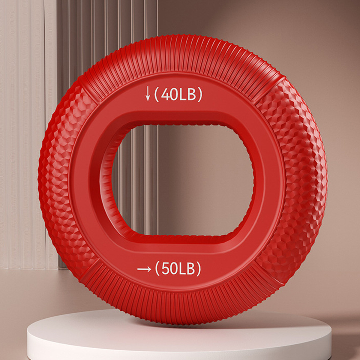 Zaqirox HandVital Grip Ring in medium Red resistance