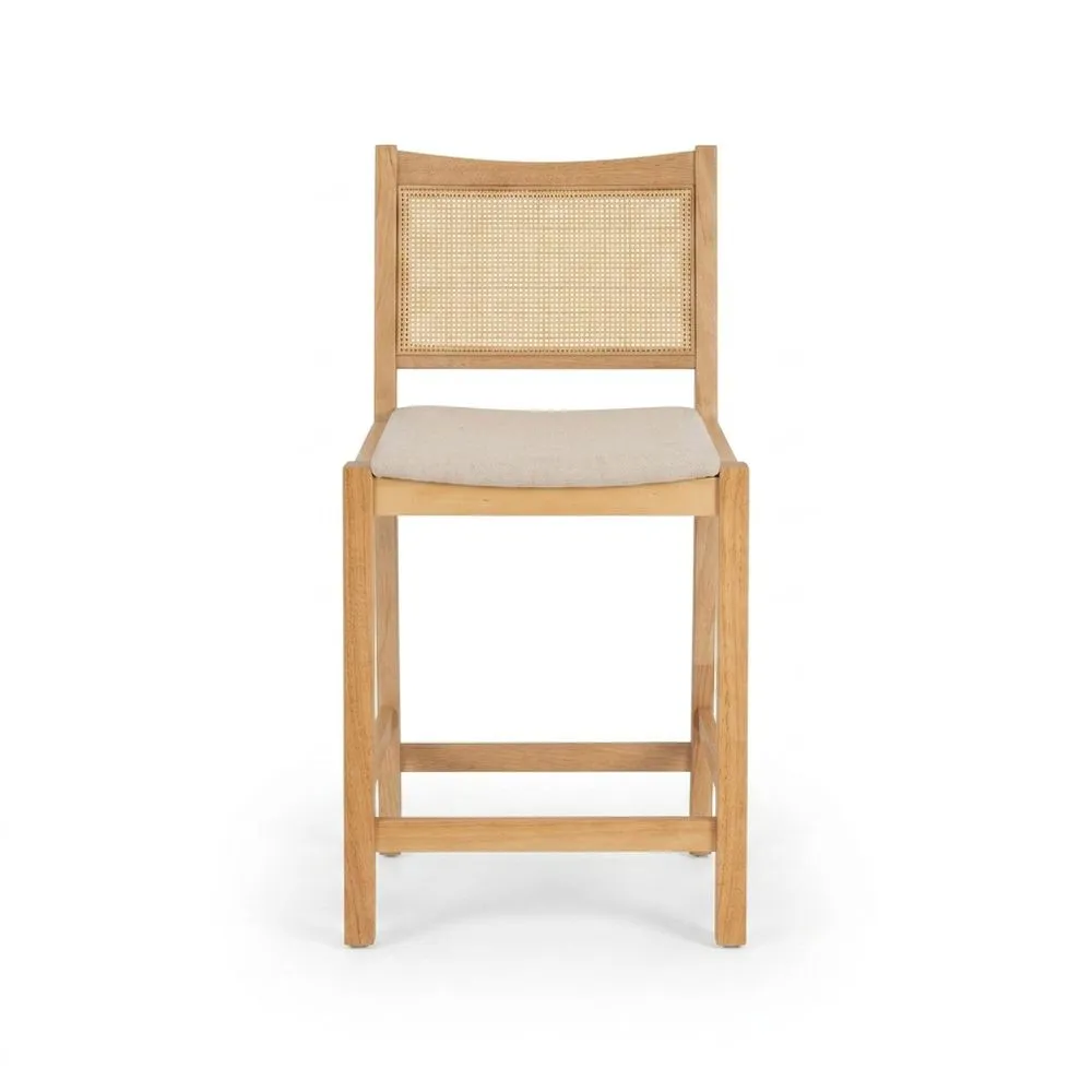 Esszimmerstühle aus Eiche mit Wiener Rattan